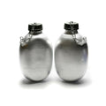 Original French Army Drinking Flask Water Bottle Canteen Pot Cotton Pouch Od Ny