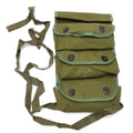 Original French Army Grenade Pouch Military Ammo Magazine 3 Cells Bag Case