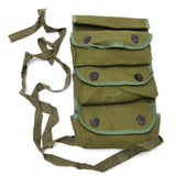 Original French Army Grenade Pouch Military Ammo Magazine 3 Cells Bag Case