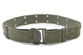 Original French Army Navy Webbing Belt Famas Olive OD Web France Military New