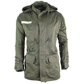 Original French Army Olive OD Jacket Trötthet Combat Military Hooded Parka Sateen