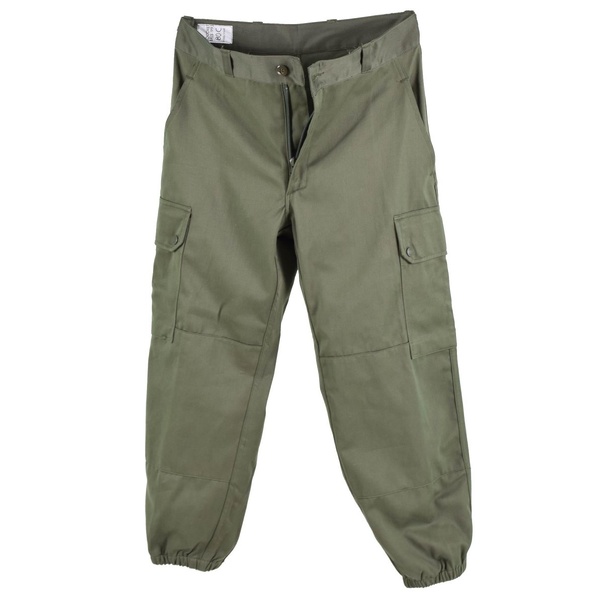 Original French Army Pants Field Troops Military Green BDU byxor överskott Nya