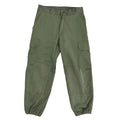 Original French Army Pants Field Troops Military Green BDU byxor överskott Nya