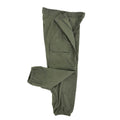Original French Army Pants Field Troops Military Green BDU byxor överskott Nya