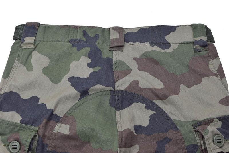 Original French Military Cargo Pants CCE CAMO RIPSTOP ANTI-MOSQUITOS behandlade