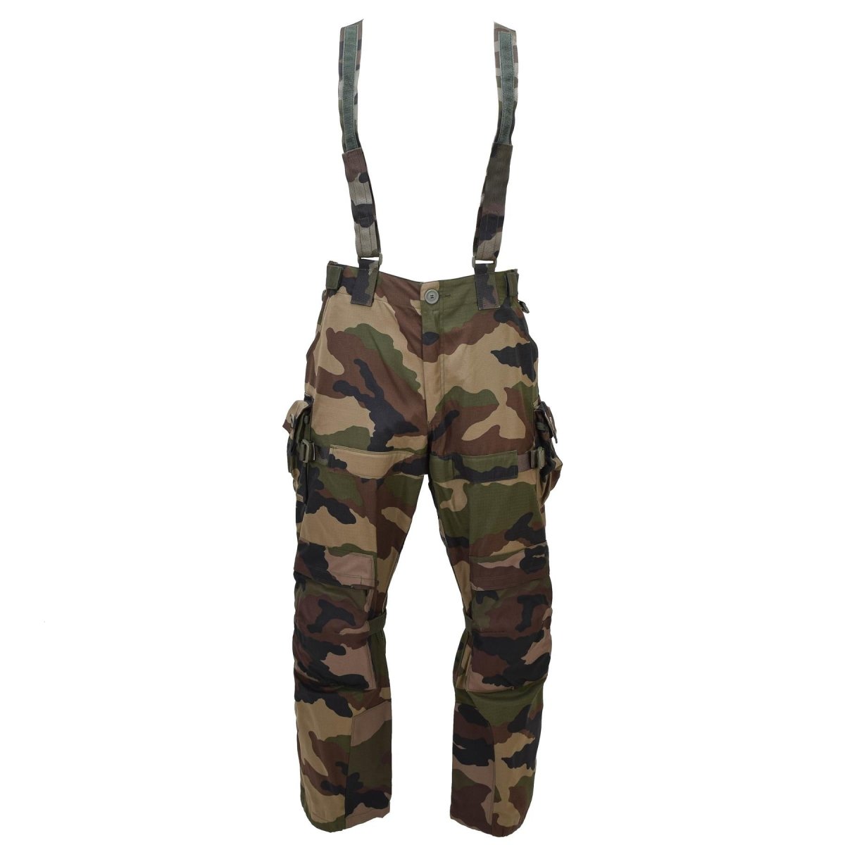 Original franska militära stridsbyxor Felin F4 Slitstark Ripstop CCE Camo
