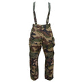 Original franska militära stridsbyxor Felin F4 hållbara hängslen CCE Camo