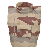 Original French Military Flak Jacket utan ballistiska plattor Deguet Camo