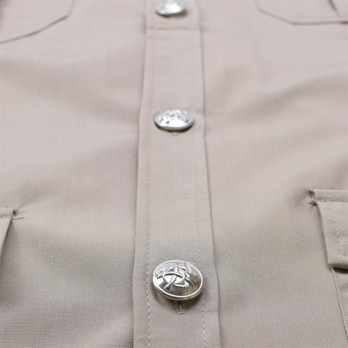 Original French Military Foreign Legion Khaki Dress Shirts Kort ärmar Nya
