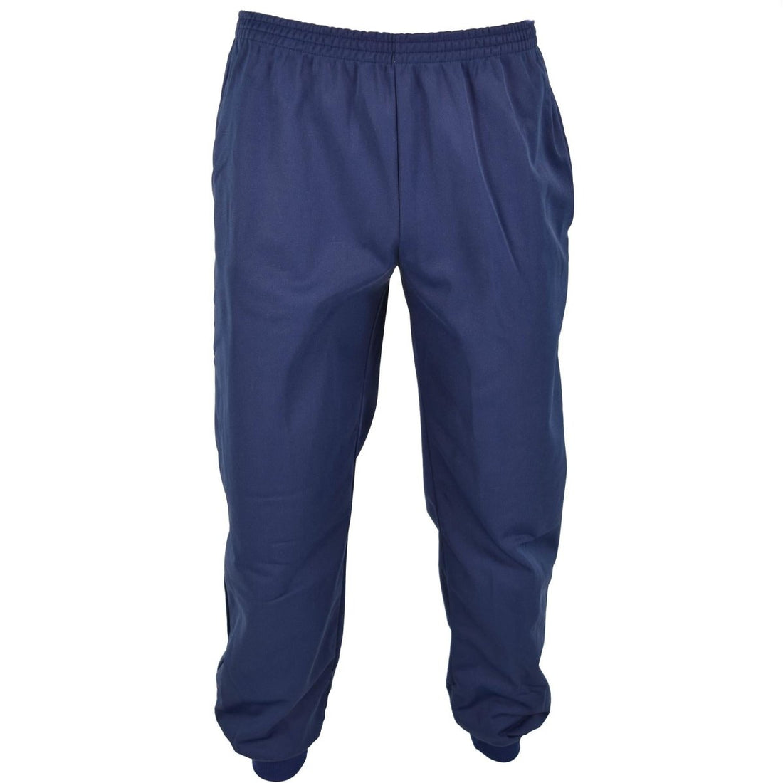 Original French Navy Troops Tracksuit Pants Military Issue Sportswear Bottom New