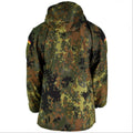 Original German Army Field Jacket Goretex Flecktarn Waterproof Rain Parka Ny