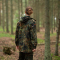 Original German Army Field Jacket Parka Militärutgåva Hooded Flecktarn Combat