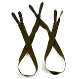 Original German Army Field Suspenders Byxor byxor hängslen hängslen