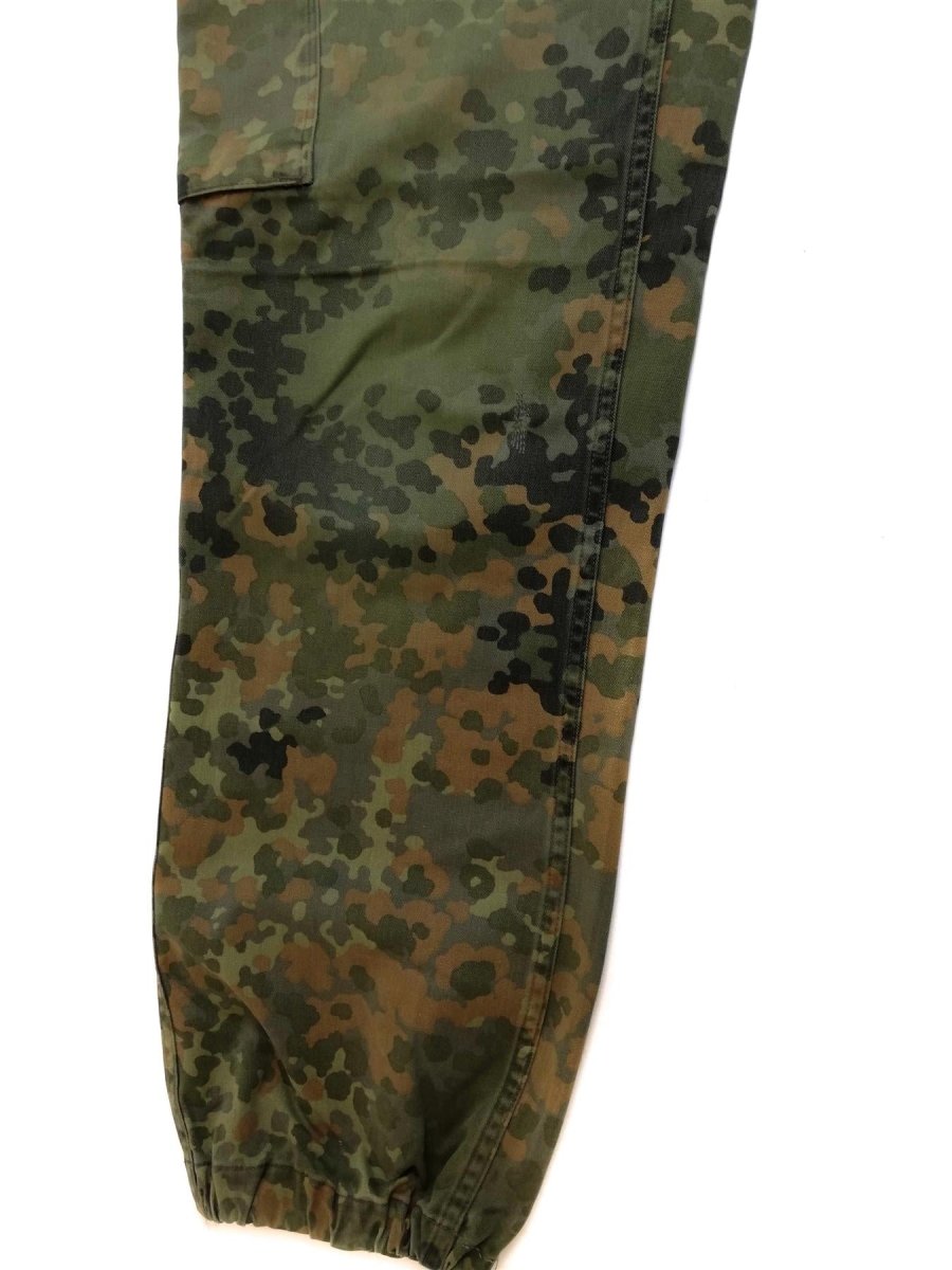 Original tysk arméutgåva Flecktarn Camo Pants Field Combat Military Trousers