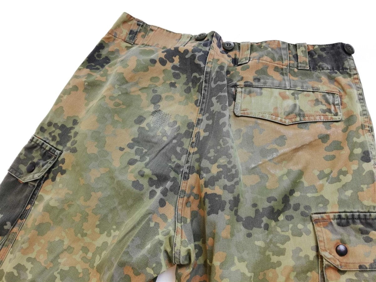 Original tysk arméutgåva Flecktarn Camo Pants Field Combat Military Trousers
