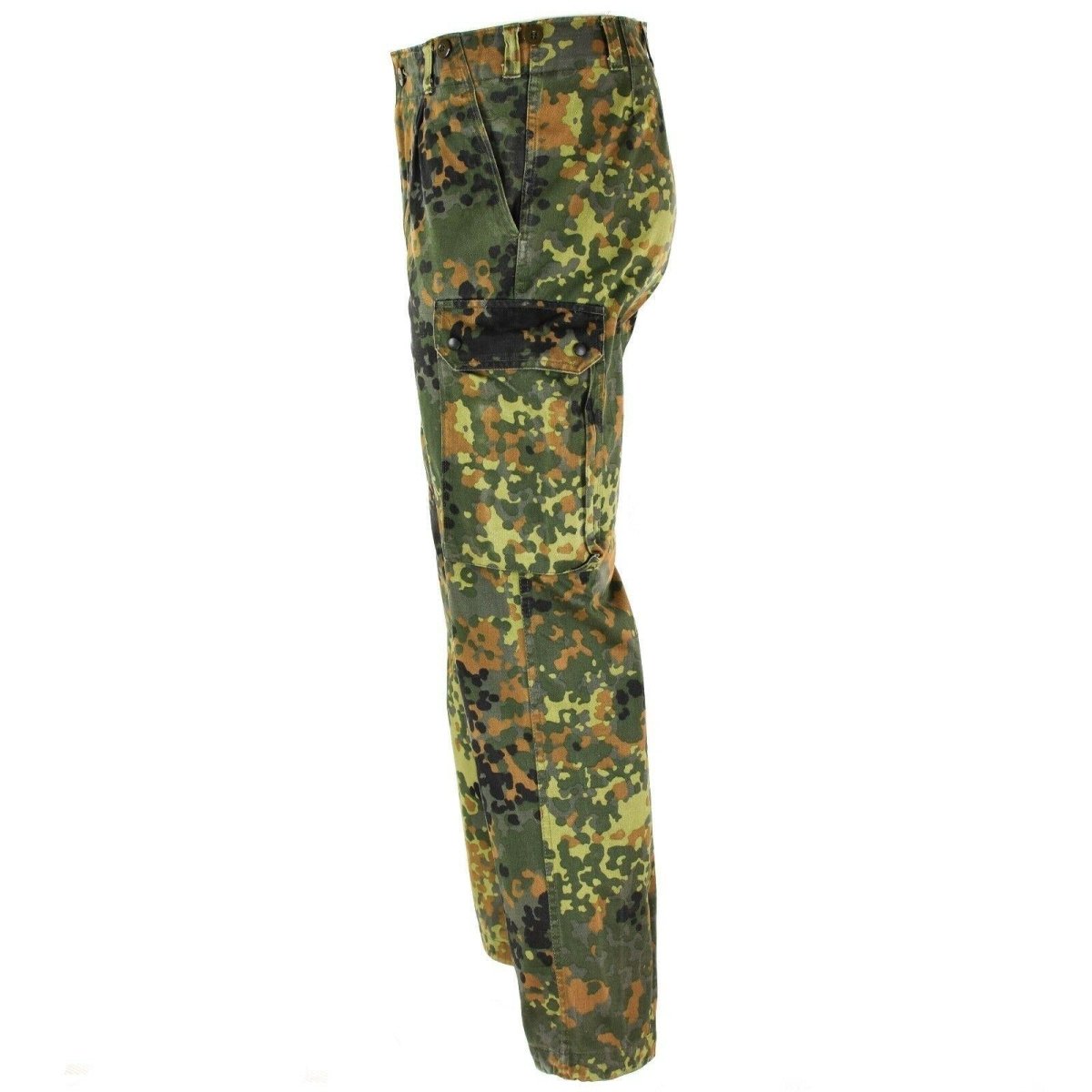 Original tysk arméutgåva Flecktarn Camo Pants Field Combat Military Trousers