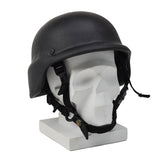 Original German Army Kevlar Combat Helmet Taktisk justerbar rem Svart