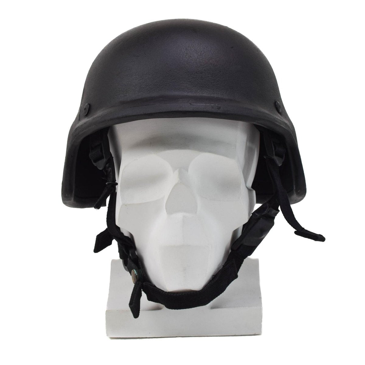 Original German Army Kevlar Combat Helmet Taktisk justerbar rem Svart