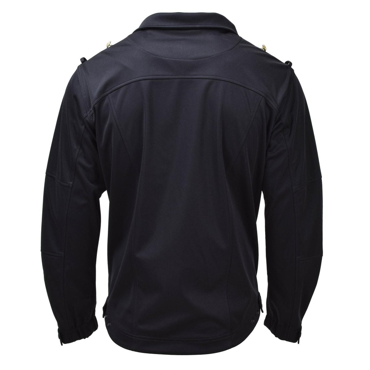 Original German Army Marine Zippe Jacket Black Softshell High Collar Combat New