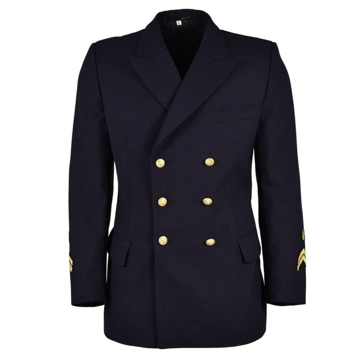 Original German army Marines Dress jacket dark navy Formal Uniform military - GoMilitar