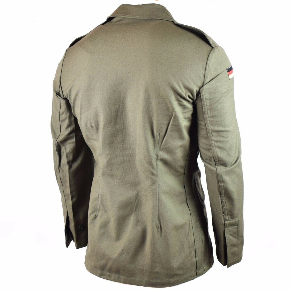 Original German Army Molskin Jacket. Vintage BW Army Field Olive Drab Jacket