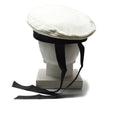 Original tyska arméns marinens keps Bundesmarine hatt vit
