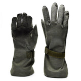Original German Army Nomex Pilot Gloves With Gripper Grey Military Issue New