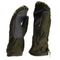 Original tysk armé olivgrå camo mittens bw militär fråga stridshandskar