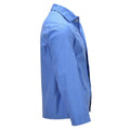 Original tysk armé pyjamasskjorta Långärmad knapp framtill sovplagg Blue