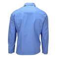 Original tysk armé pyjamasskjorta Långärmad knapp framtill sovplagg Blue