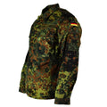 Original tysk arméskjorta dragkedja med dragkant Camo Tactical Combat BW Army Issue