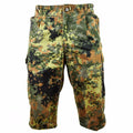Original German Army Shorts Combat Field Flecktarn Camouflage Bermuda