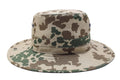 Original German Army Tropical Camo Boonie Hat Camping Hunting Outdoor Cap New