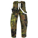 Original German army trousers GoreTex Bib n Brace Flecktarn pants overall rain - GoMilitar