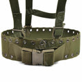 Original German Army Webbing Rig System 3 Pieces Tactical Belt Y-remssele