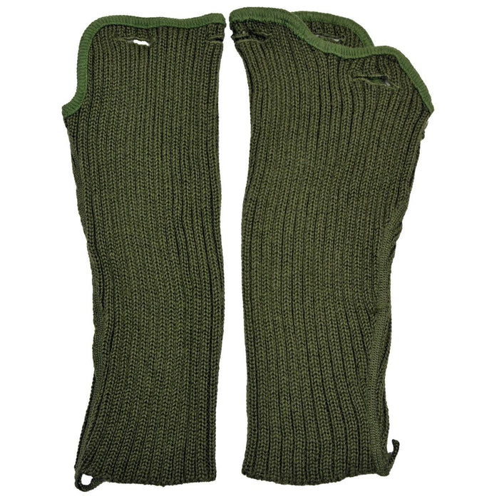 Original tyska armbandsarmband Bomulls varma termiska handledsvärmare Olive - GoMilitar