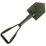 Original tyska BW Army Folding Shovel. Överlevnad utomhus grön spade