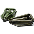 Original tyska BW Army Folding Shovel. Överlevnad utomhus grön spade
