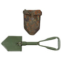 Original tyska BW Army Folding Shovel. Överlevnad utomhus grön spade
