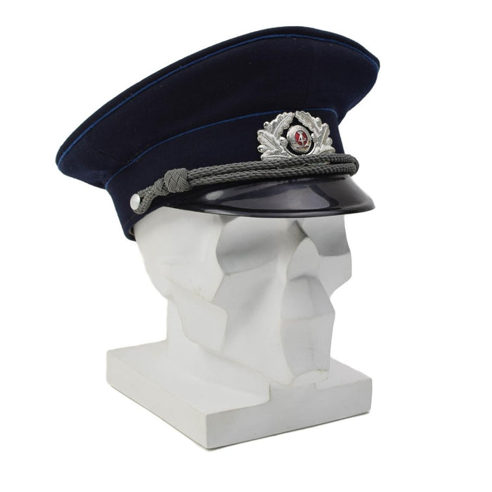 Original tysk rättstjänst Mdl Peaked Cap Cord NVA Soldat Badge Blå - GoMilitar