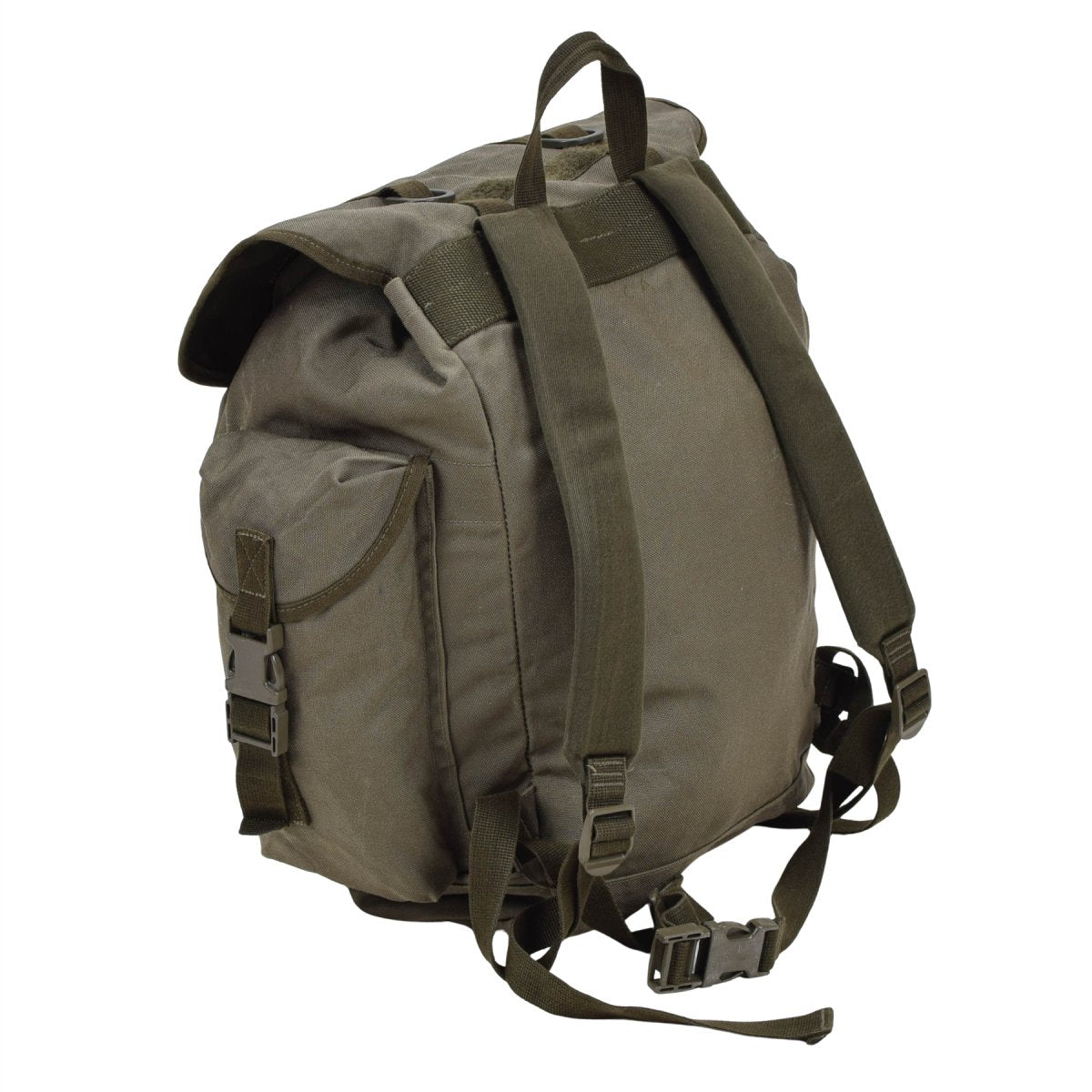 Original tysk militär 35L Mountain Ryggsäck Hållbar Flera fickor Olive