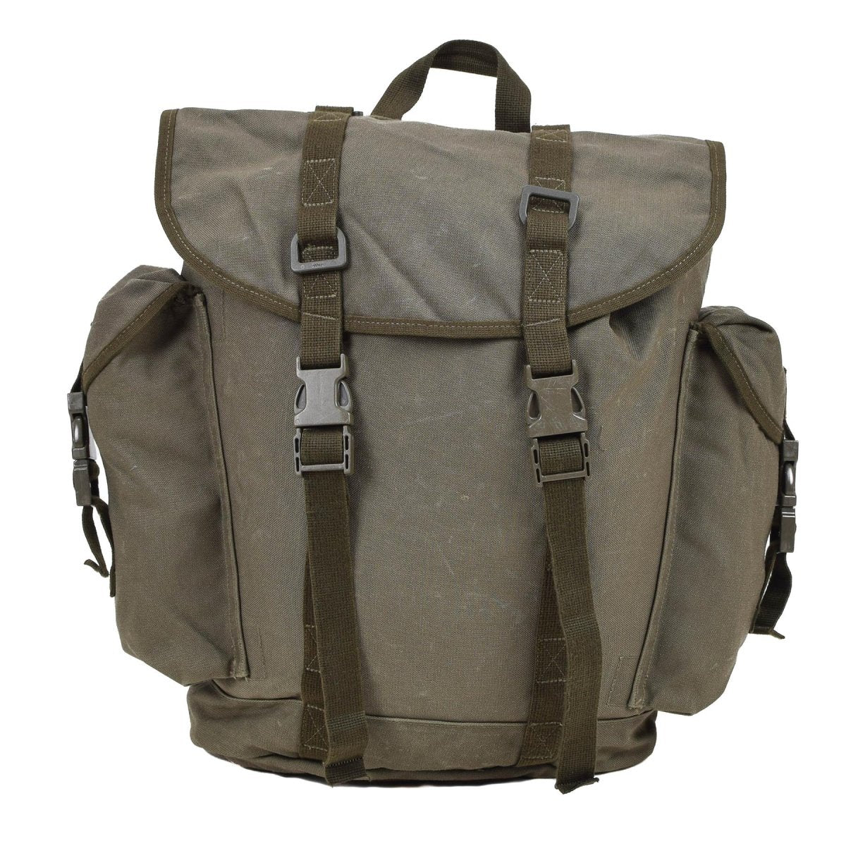 Original tysk militär 35L Mountain Ryggsäck Hållbar Flera fickor Olive