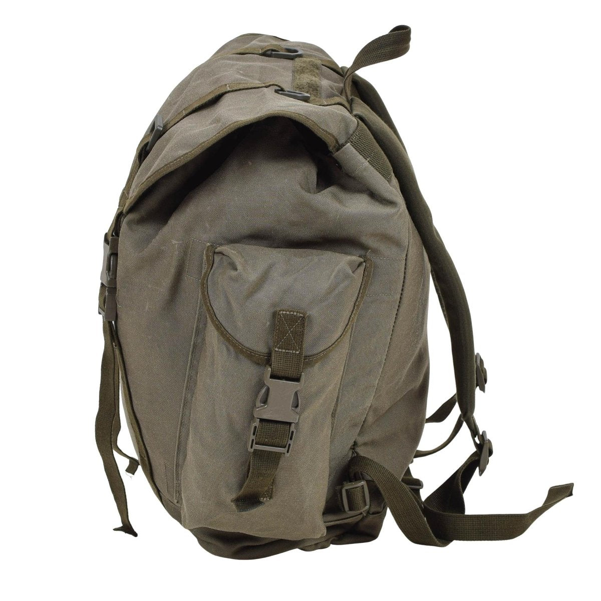 Original tysk militär 35L Mountain Ryggsäck Hållbar Flera fickor Olive