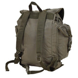 Original tysk militär 35L Mountain Ryggsäck Hållbar Flera fickor Olive