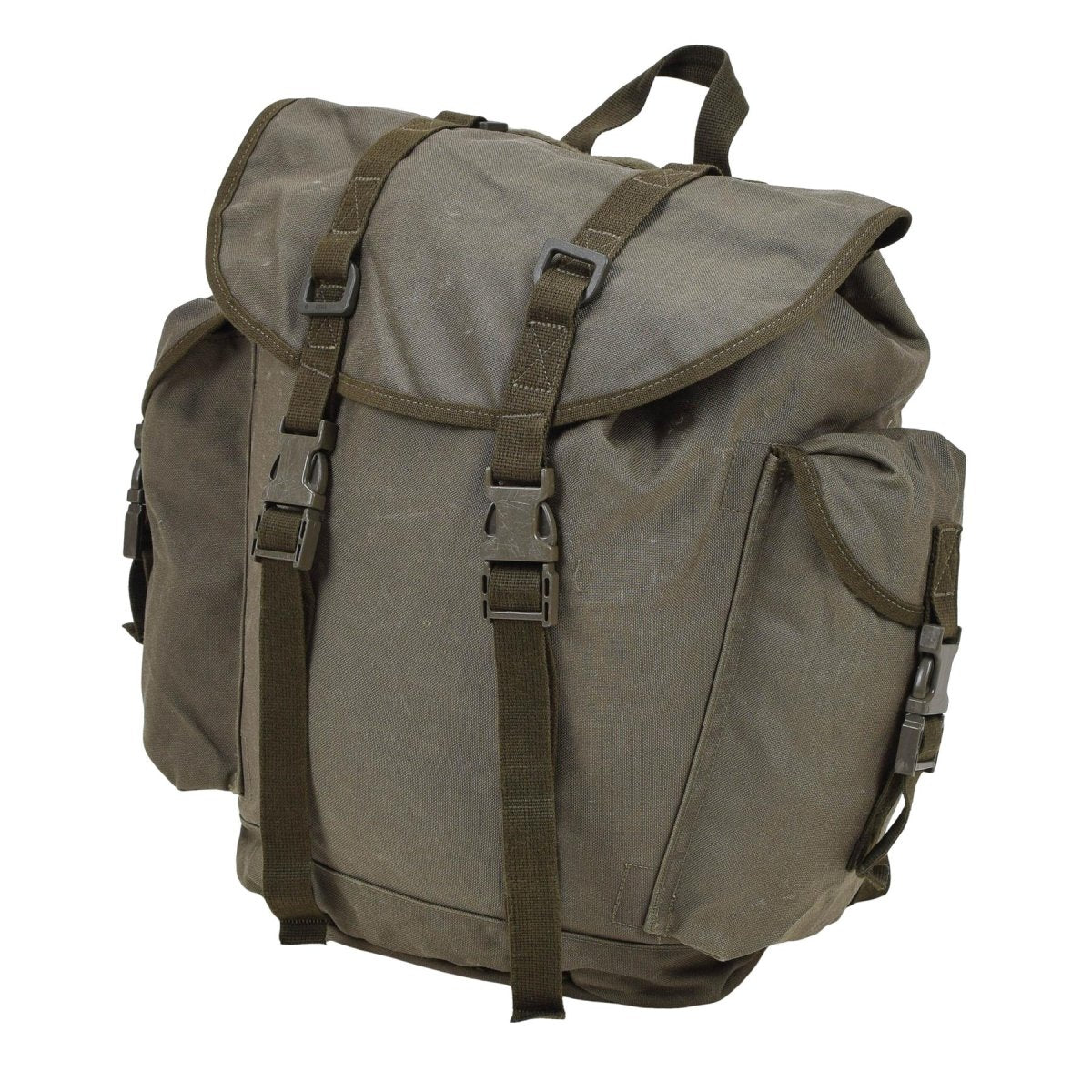 Original tysk militär 35L Mountain Ryggsäck Hållbar Flera fickor Olive