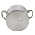 Original tysk militär aluminium 2 liter potten lock vandring bw armé mess kit ny