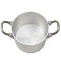 Original tysk militär aluminium 2 liter potten lock vandring bw armé mess kit ny