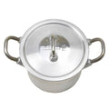 Original tysk militär aluminium 2 liter potten lock vandring bw armé mess kit ny
