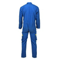 Original tyska militär Bundeswehr Coverall Oko-Tex Acid Resistent Blue Surplus