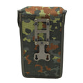 Original tysk militär BW Magazine Pouch Mp2 Small Flecktarn Camo Cordura Ny